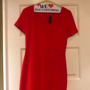MUST HAVE  St. John red dress size 2